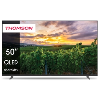 TV THOMSON QLED 50'' FRAME LESS 50QA2S13 SMART-TV 4K ANDROID 11 DVB-T2/S2 QHD 3840X2160 DARK GREY CI+ SLOT 4XHDMI 2XUSB VESA