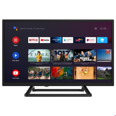 TV LED SMART-TECH 24'' 24HA10T3 SMART TV ANDROID 9 DVB-T2/S2 HD 1366X768 BLACK CI SLOT HM 3XHDMI 2XUSB VESA