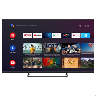 TV LED SMART-TECH 43'' FRAME LESS 43UA10V3 SMART-TV 4K ANDROID 9 DVB-T2/S2 UHD 3840X2160 BLACK CI SLOT 3XHDMI 2XUSB VESA