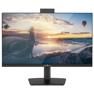 MONITOR SMART-TECH IPS LCD LED 27'' WIDE LM-27H1 5MS MM FHD BLACK HDMI DP HUB USB3.0 WEBCAM REG.ALT. PIVOT GAR. 3 ANNI