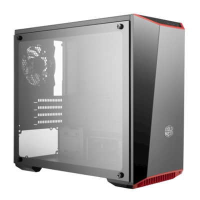 CABINET ATX MINI TOWER COOLER MASTER MCW-L3S3-KGNN-00 MASTERBOX LITE 3.1 TG BLACK MATX 2X3.5 1X2.5 LATO TRASP. NOALIM.