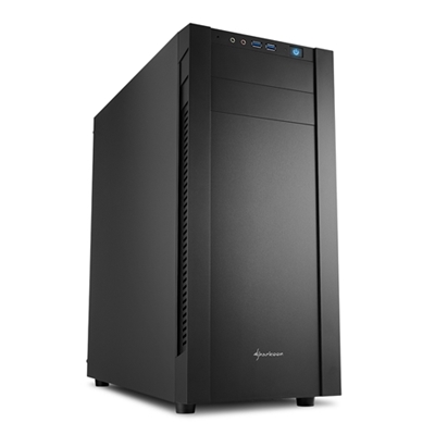 CABINET ATX SHARKOON S25-V NERO 7SLOT 45X21X46,5CM 1X5,25'' 2X3,5'' 2X2,5'' 2XUSB3.0 1XVENTOLA-120MM