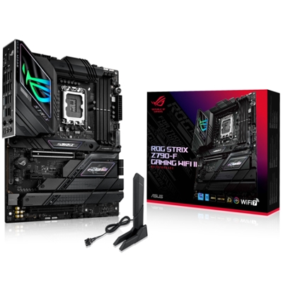 MB ASUS ROG STRIX Z790-F GAMING WIFI II Z790 LGA1700 4XDDR5DC-7800O.C. DP HDMI 1XPCIE5.0X16 4XSATA3 M.2 WIFI ATX 90MB1FM0-M0EAY0