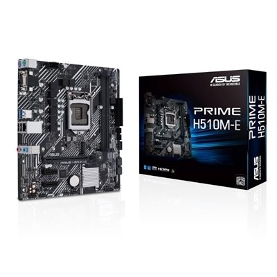 MB ASUS PRIME H510M-E H510 LGA1200 2XDDR4DC-3200O.C. D-SUB HDMI DP 1XPCIE4.0X16 4XSATA3 M.2 GBLAN USB3.2 MATX 90MB17E0-M0EAY0