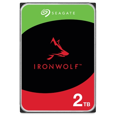 HARD DISK SATA3 3.5'' X NAS 2000GB(2TB) SEAGATE IRONWOLF ST2000VN003 5900RPM CACHE 256MB PER NAS DA 1 A 8 UNITÀ