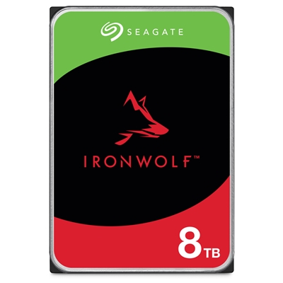 HARD DISK SATA3 3.5'' X NAS 8000GB(8TB) SEAGATE IRONWOLF ST8000VN004 3,5'' 7200RPM CACHE 256MB