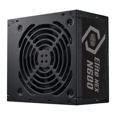 ALIMENTATORE ATX 600W COOLERMASTER ELITE NEX MPW-6001-ACBN-BEU PFC ATTIVO EFFICIENZA >75% 240VAC FAN120MM 140X150X86MM