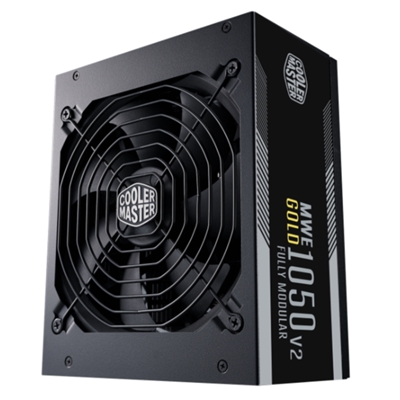 ALIMENTATORE ATX 1050W COOLERMASTER MWE GOLD-V2 MPE-A501-AFCAG-3EU PFC ATTIVO 80+ GOLD FULL MODULARE 240VAC FAN140MM CAVOEU