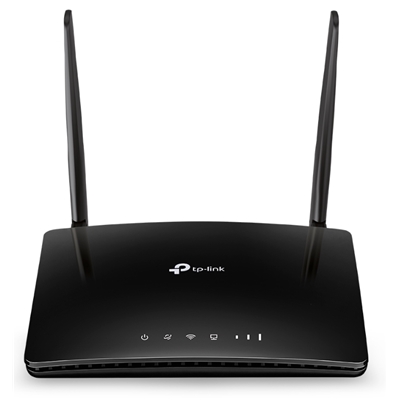 ROUTER 300M WIRELESS N 4G LTE TP-LINK ARCHER TL-MR6400 3P 10/100+1P 10/100 WAN 2 ANTENNE LTE - GAR.3 ANNI FINO:29/02