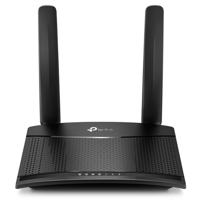 ROUTER 300M WIRELESS N 4G LTE TP-LINK TL-MR100 1P LAN/WAN + 1P LAN - 2 ANTENNE LTE - GAR.3 ANNI FINO:29/01