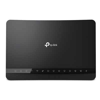 WIRELESS ROUTER AC1200 + VOIP TP-LINK ARCHER VR1200V DUALBAND 867M/5GHZ+300M/2.4GHZ 5P GIGA -COMP.DSL/EWAN E FIBRA