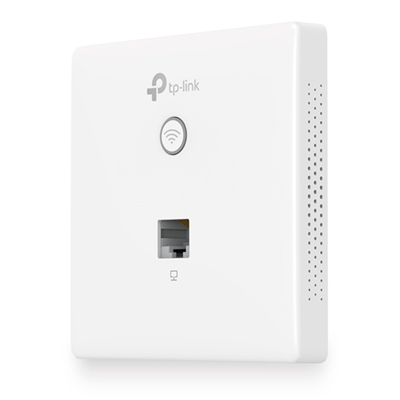 WIRELESS N WALL-PLATE ACCESS POINT 300M TP-LINK EAP115-WALL 1P 10/100 LAN,802.3AF POE, MULTI-SSID, 2 ANTENNE INTERNE