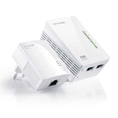 POWERLINE 500M WIRELESS N EXTENDER TP-LINK TL-WPA4220KIT- INCL. TL-WPA4220 + 1 TL-PA4010 - GARANZIA 3 ANNI- FINO:29/02