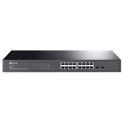 SWITCH 16P LAN GIGABIT TP-LINK TL-SG2218 SMART 16P GIGA RJ450+ 2P GIGABIT SFP SLOTS - GARANZIA A VITA