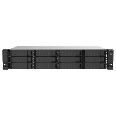 NAS QNAP TS-1273AU-RP-8G 12HD 3,5''/2,5''SATA6G>NO HD<3U RACK-2P 2.5GBE+4P USB-8GB DDR4,AMD 2.2GHZ-ALIM.RID.