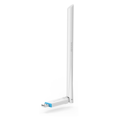 WIRELESS N 300M LAN USB TENDA U2 802.11 B/G/N - 150MBPS 2.4GHZ- 1 ANTENNA 6 DBI - GARANZIA 3 ANNI