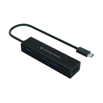 HUB USB3.0 4P CONCEPTRONIC HUBBIES07B