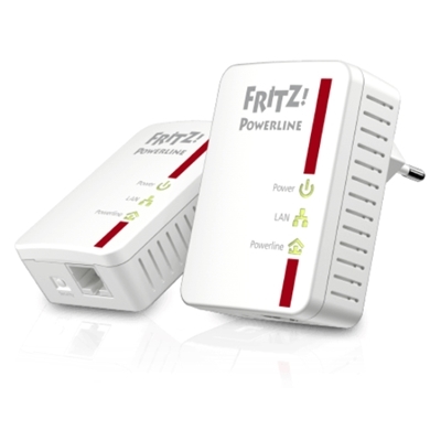 POWERLINE 500M AVM FRITZ! 510E KIT BIANCO 1P 10/100BASE-TX RJ45 HOMEPLUG AV+ -EAN: 4023125026614