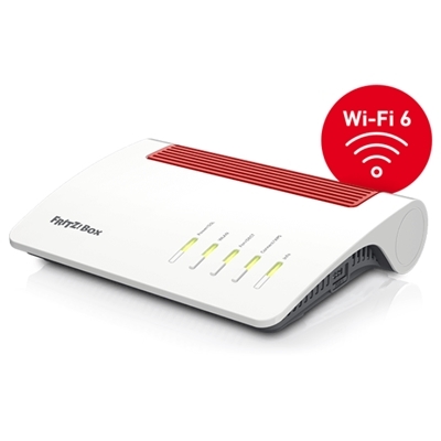 WIRELESS ROUTER AVM FRITZ! BOX 7590AX WIFI6 2.4GHZ /5GHZ DSL SUPERVECTORING 35B -FINO A 300 MBIT/S CON VDSL