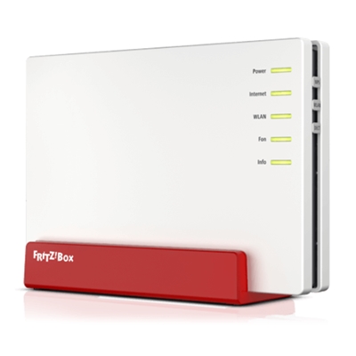 WIRELESS ROUTER AVM FRITZ! BOX 7583 BI-BAND 802.11AC/802.11N-PORTA XDSL 4P GIGABIT 3P PER TEL.VOIP 2P USB3.0