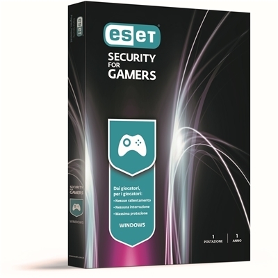 ESET SECURITY FOR GAMERS - 1 UTENTE EIS-GAM1-A1-BOX FINO:09/02