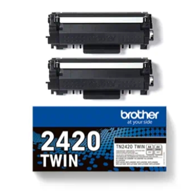 MULTIPACK BROTHER TONER TN2420TWIN 2XTN2420 X HL-L2310D DCP-L2510D/DCP-L2550DN MFC-L2710DN/MFC-L2710DW/MFC-L2750DW