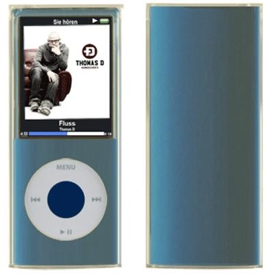 CUSTODIA SILICONE PER MP3 IPOD NANO A/MPC-N4SW QUARTA GENERAZIONE BIANCA TRASPARENTE