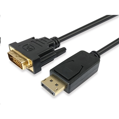 CAVO DISPLAYPORT A DVI-D 2MT EQUIP 119336 SUPPORTA RISOL.VIDEO FINO A 1920X1200 EAN: 4015867184189