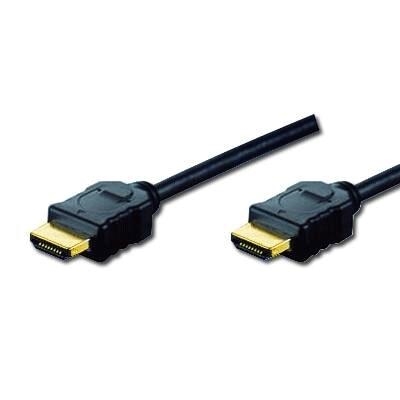 CAVO HDMI 1.4 3D DIGITUS AK330107050S HIGH SPEED TRIPLA SCHERMATURA M-M 5MT NERO