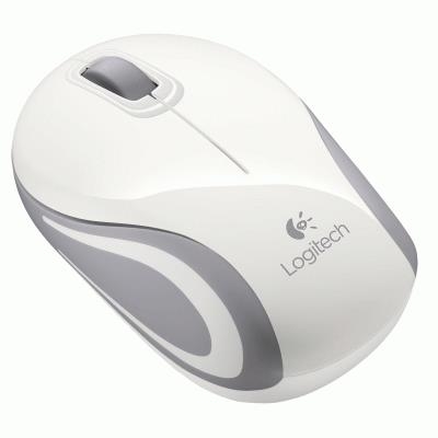 MOUSE LOGITECH RETAIL M187 MINI WIRELESS OTTICO BIANCO USB P/N 910-002735