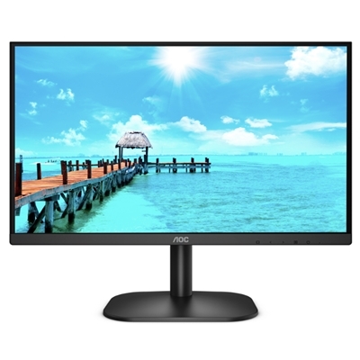 MONITOR AOC LCD LED 21.5'' WIDE FRAMELESS 22B2AM 4MS MM FHD 3000:1 BLACK VGA HDMI VESA FINO:30/08