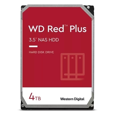 HARD DISK SATA3 3.5'' X NAS 4000GB(4TB) WD40EFZX WD RED PLUS 128MB CACHE 5400RPM CERTIFIED REPAIR