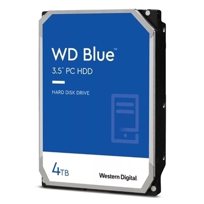 HARD DISK SATA3 3.5'' 4000GB(4TB) WD40EZAZ WD 5400RPM 256MB CACHE BLUE CERTIFIED REPAIR