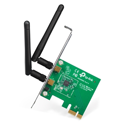 ADATTATORE PCI-E WIRELESS TP-LINK TL-WN881ND 2 ANTENNE STACC. - GARANZIA 3 ANNI