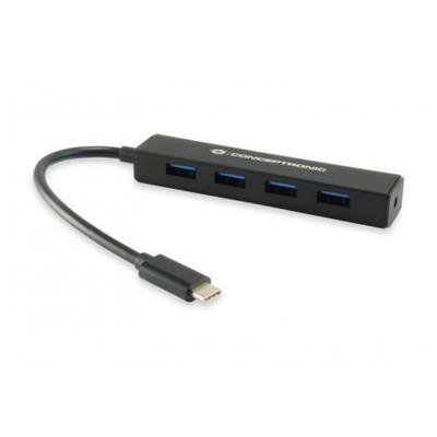 HUB USB3.0 4P TYPE-C CONCEPTRONICS CTC4USB3 FINO:30/08