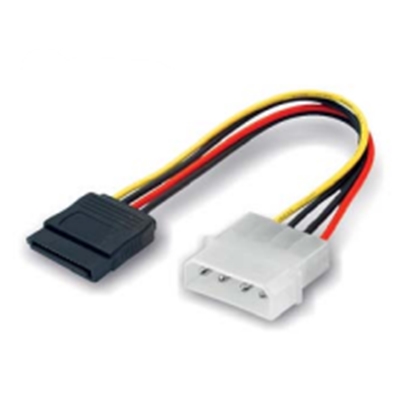 CAVO ALIMENTAZIONE SATA INTERNA PC 0.15MT ATLANTIS P019-C401-01-0.15 CONNETTORI 4PIN/15PIN M/F EAN:8026974015835