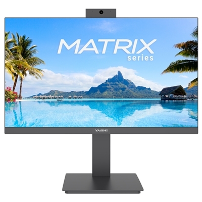 MONITOR YASHI MATRIX YZ2780 27''MM IPS 100HZ CAM FRAMELESS 16:9 2MS 1920X1080 HDMI DP 300CD/M2 HUB USB REG. ALT. PIVOT FINO:30/08