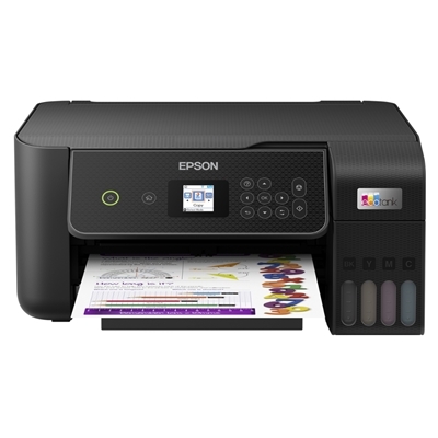 STAMPANTE EPSON MFC INK ECOTANK ET-2870 C11CJ66421 A4 3IN1 33PPM 100FG LCD USB WIFI, WIFI DIRECT, APPLE AIRPRINT 1KIT FINO:30/09