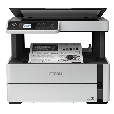 STAMPANTE EPSON MFC INK ECOTANK MONO ET-M2170 C11CH43401 A4 3IN1 39PPM F/R 250FG LCD USB WIFI LAN