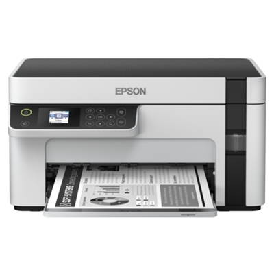 STAMPANTE EPSON MFC INK ECOTANK MONO ET-M2120 C11CJ18401 A4 3IN1 32PPM 150FG LCD USB WIFI, WIFI DIRECT FINO:30/09