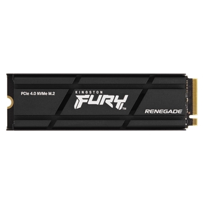 SSD-SOLID STATE DISK M.2(2280) NVME 500GB PCIE4.0X4 KINGSTON SFYRSK/500G FURY RENEGADE + HEATSINK R:7300MB/S-W:3900MB/S