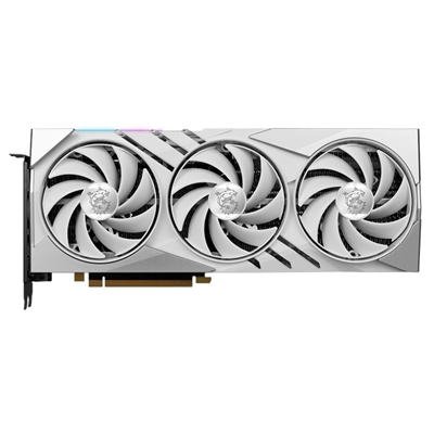 SVGA MSI GEFORCE RTX4070 TI GAMING X SLIM WHITE 12G NVIDIA PCIE4.0 12GDDR6X 192BIT 2745MHZ 1XHDMI 3XDP 7680X4320 2,55 FINO:31/12