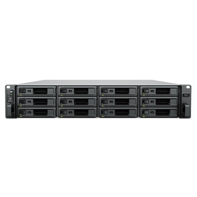 NAS SYNOLOGY SA3410 X12HD SATA/SAS/SSD>NO HDD<RACK XEON D-1541,DDR4 16GB ECC RDIMM 4P 1GBE+2P 10GBE+2P USB+1P ESP.-SUP.100 TC