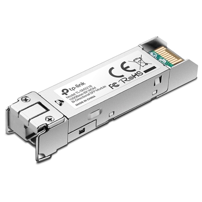 MODULO SFP MINI-GBIC TP-LINK TL-SM321B MONOMODALE BIDIREZIONALE 1000BASE-BX10-D LC 1310NM/RC:1550NM