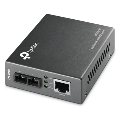 MEDIA CONVERTER TP-LINK MC100CM 10/100 FULL-DUPLEX - GARANZIA 3 ANNI-