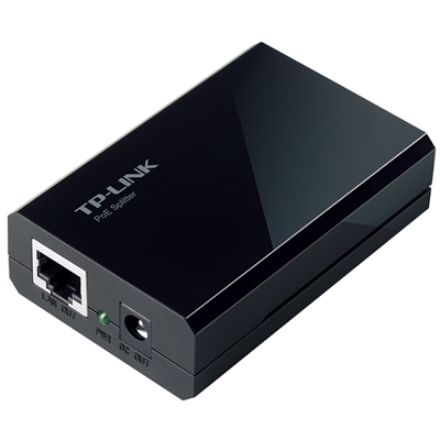 ADATTATORE POE SPLITTER TP-LINK TL-POE10R IEEE 802.03AF - PLUG AND PLAY - GARANZIA 3 ANNI