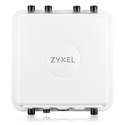 WIRELESS ACCESS POINT ZYXEL WAX655E-EU0101F NEB.FLEX PRO OUTDOOR DUALRADIO 4X4 802.11ABGN/AC/AX 5375MBPS 2P LAN-SUPP.POE 25W