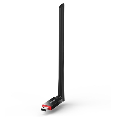 WIRELESS N 300M LAN USB TENDA U6 AD ALTA VELOCITÀ - 1 ANTENNA EST.OMNIDIREZIONALE - GARANZIA 3 ANNI-