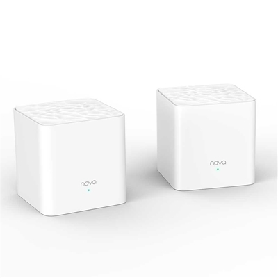 WIRELESS ROUTER AC1200 HOME MESH TENDA NOVAMW3-2 (2 PACK) DUALBAND -2P ETHERNET 2 ANT.INT.