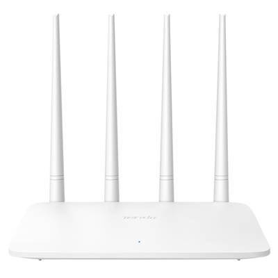 WIRELESS N ROUTER 300M TENDA F6 -2.4GHZ 1P WAN - 3P 10/100M - 4ANT. 5DBI FISSE -GARANZIA 3 ANNI